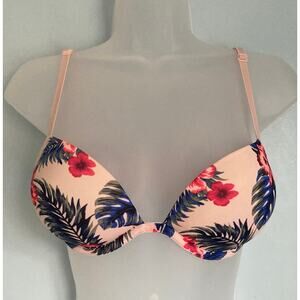 Victoria's Secret PINK Super Push Up Bra 32B Adds 2 Cup Sizes